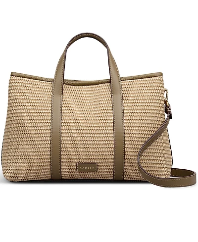 Radley London Chartfield Place Raffia Small Open Top Grab Bag