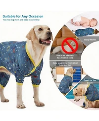 Aronkl Dog Anxiety Relief & Recovery Suit - Soft, Comfortable, Protects Wounds