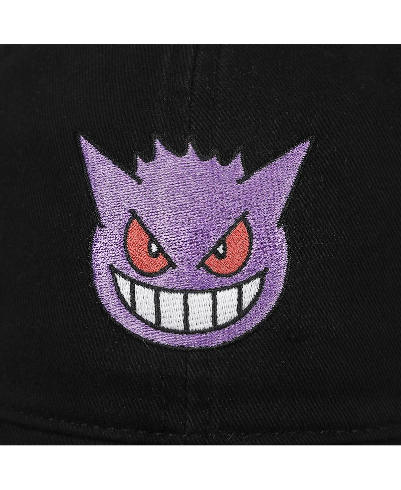 Pokemon Men's Embroidered Gengar Adult Baseball Hat (One Size)