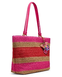 Betsey Johnson Stripe Tease Large Tote Bag