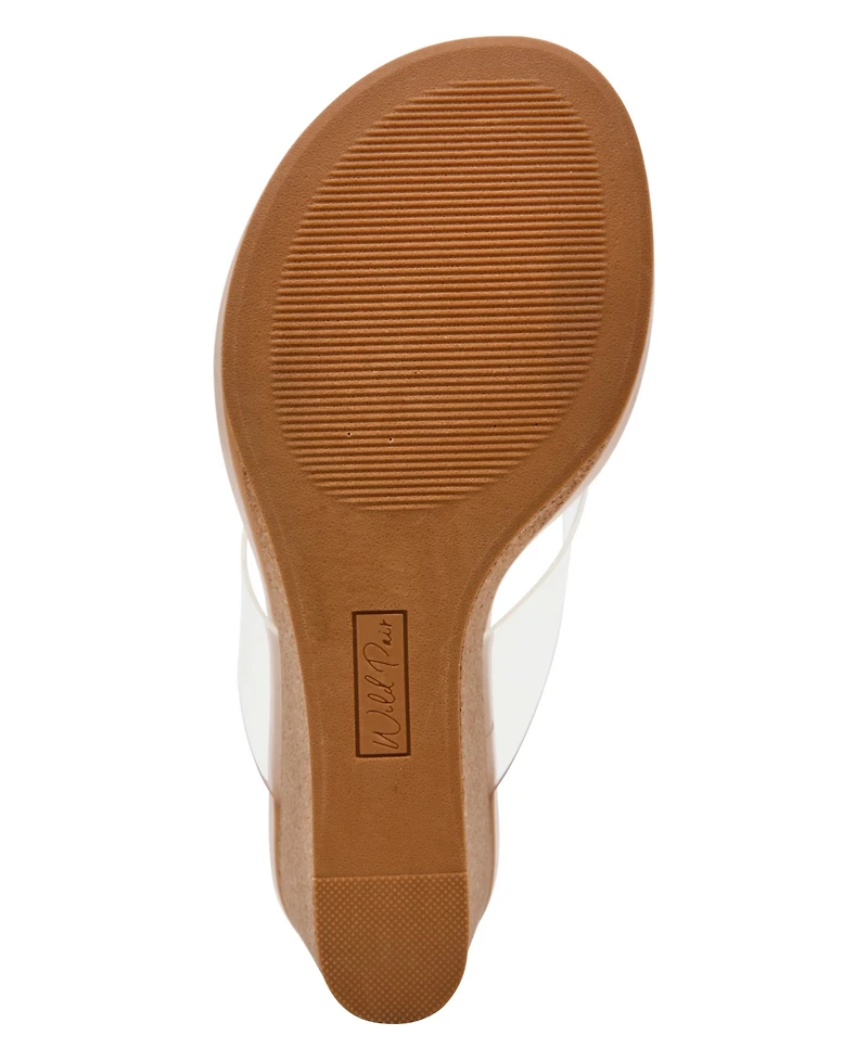 Wild Pair Women's Estelaa Mid Wedge Heel Sandals, Macy's Exclusive