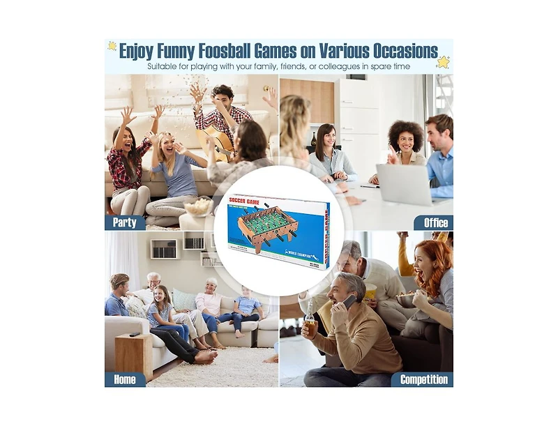 Hongge 27 Inch Indoor Competition Game Foosball Table with Legs