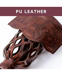 Gse Games & Sports Expert Set of 6 Heavy Duty Pu Leather Billiard Pool Table Pockets