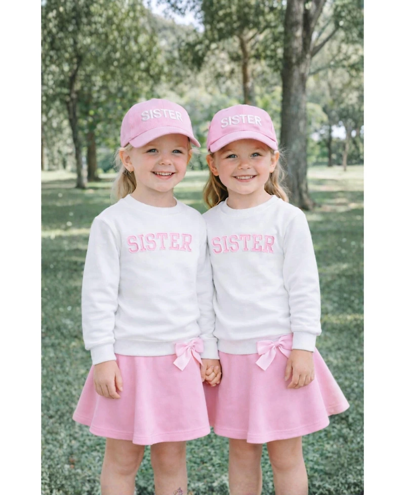 Bits & Bows Baby Girls Sister Sweatshirt