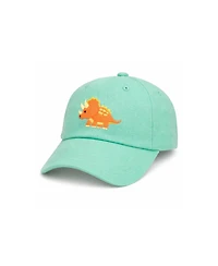 Bits & Bows Boys Little/Big Triceratops Baseball Hat