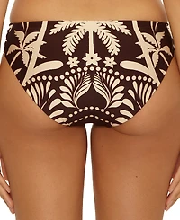 Trina Turk Women's Pull-On Printed Swim Bottoms