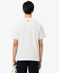 Lacoste Men's Printed Crewneck T-Shirt
