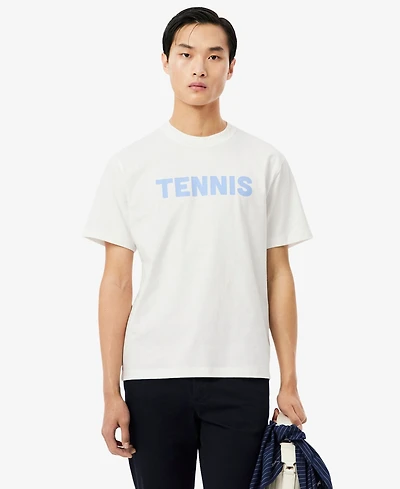 Lacoste Men's Printed Crewneck T-Shirt