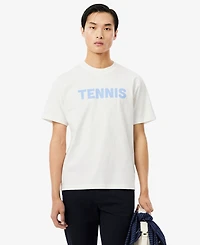 Lacoste Men's Printed Crewneck T-Shirt