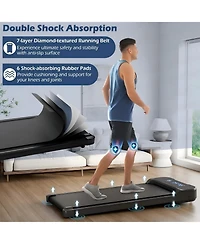 Hongge 2.5HP Under Desk Treadmill with Remote Control and 3 Countdown Modes