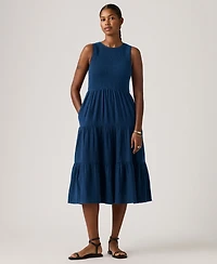 Levi's Women's Cely Smocked Tiered Dress