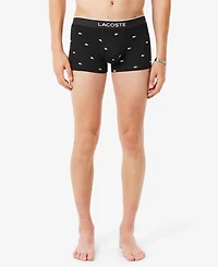 Lactose Men's 3-Pack Lifestyle All Over Print Trunks