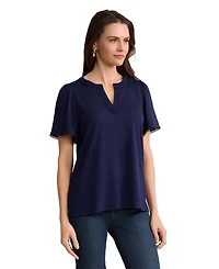 Jones New York Women's V-Neck Top