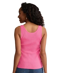 Jones New York Women's Scoop Neck Tank Top
