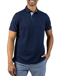 Tailorbyrd Men's Slub Pique Polo