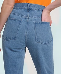 Isaac Mizrahi Women's Mid-Rise Straight-Leg Pants