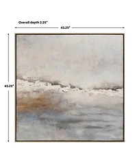 Uttermost Storm Clouds Hand Painted Canvas