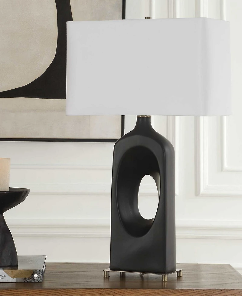 Uttermost Void 39" Ceramic Table Lamp