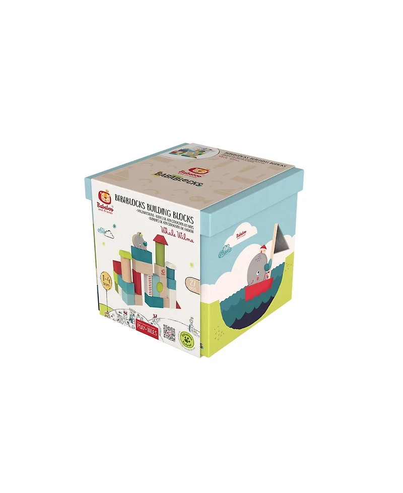 Bababoo and friends Wilma Whale Babablocks Building Blocks