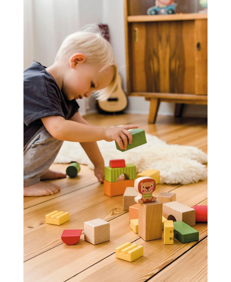 Bababoo and friends Bababoo Lion Babablocks Building Blocks