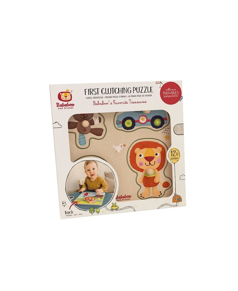 Bababoo and friends Bababoo Lion Favorite Treasures Clutching Puzzle