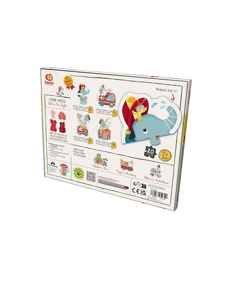 Bababoo and friends Lolo Elephant Fire Fight Figure Puzzle