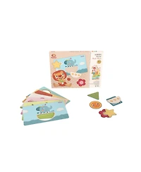 Bababoo and friends Match Shapes & Stories Learning Puzzle Set