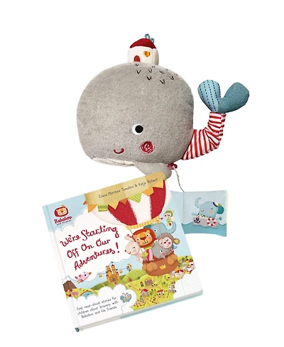 Bababoo and friends Wilma Whale Adventures Book & Plush Set