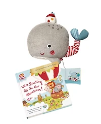 Bababoo and friends Wilma Whale Adventures Book & Plush Set