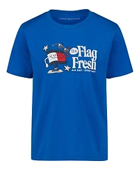 Tommy Hilfiger Boys' 2T-7 Flag Fresh Short-Sleeve T-Shirt