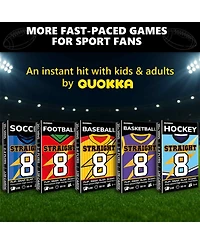 Quokka Fast-Paced Card Game for Kids & Adults – 128 Cards Easy Rules 2-8 Players Ages 8+ Perfect Family Games Night, Travel and Parties