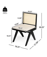 Streamdale Furniture Chandigarh Dining Chairs (Set of 2)