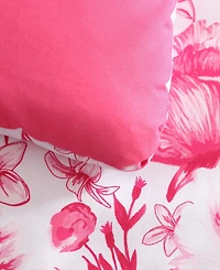 Betsey Johnson Sketch Toile Microfiber 4-Pc. Comforter Set