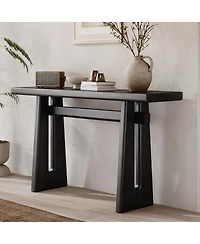 Streamdale Furniture Elegant Console Table - Geometric Silhouette for Living Room
