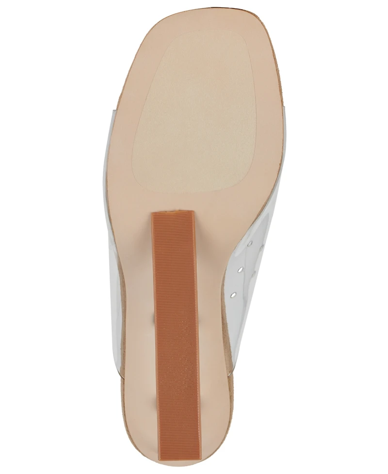 Jeffrey Campbell Women's Acetate Vinyl Wedge Heel Sandals