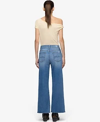 7 For All Mankind Women's Lotta Ankle Flare Jeans