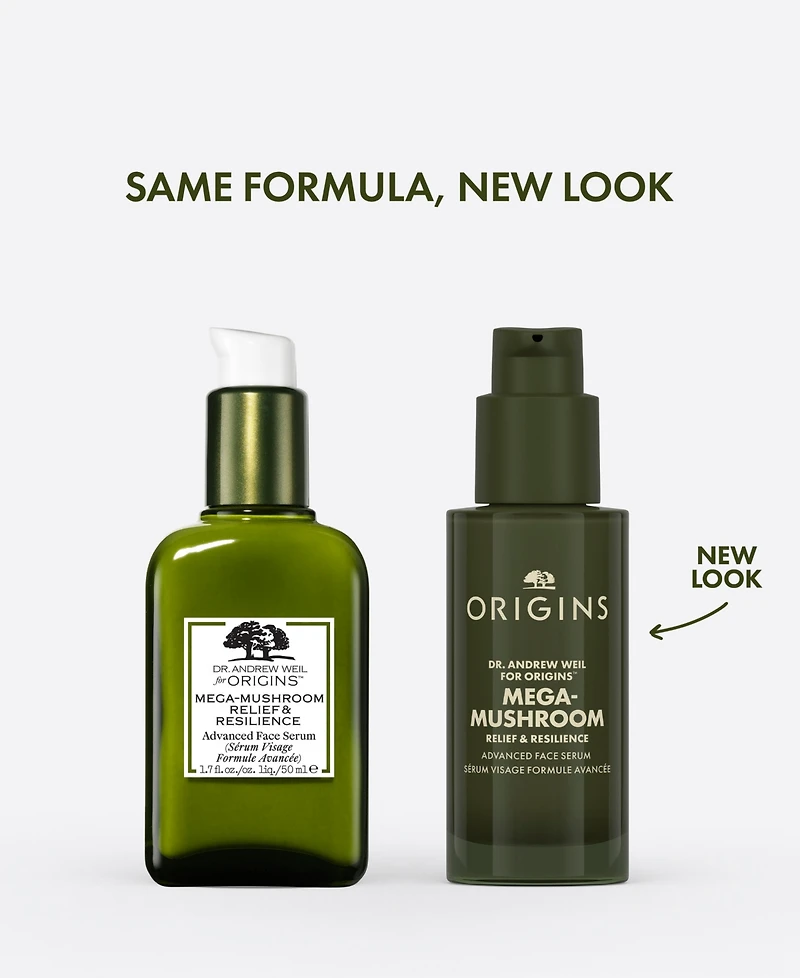 Origins Mega-Mushroom Relief & Resilience Advanced Face Serum, 1.7 oz.