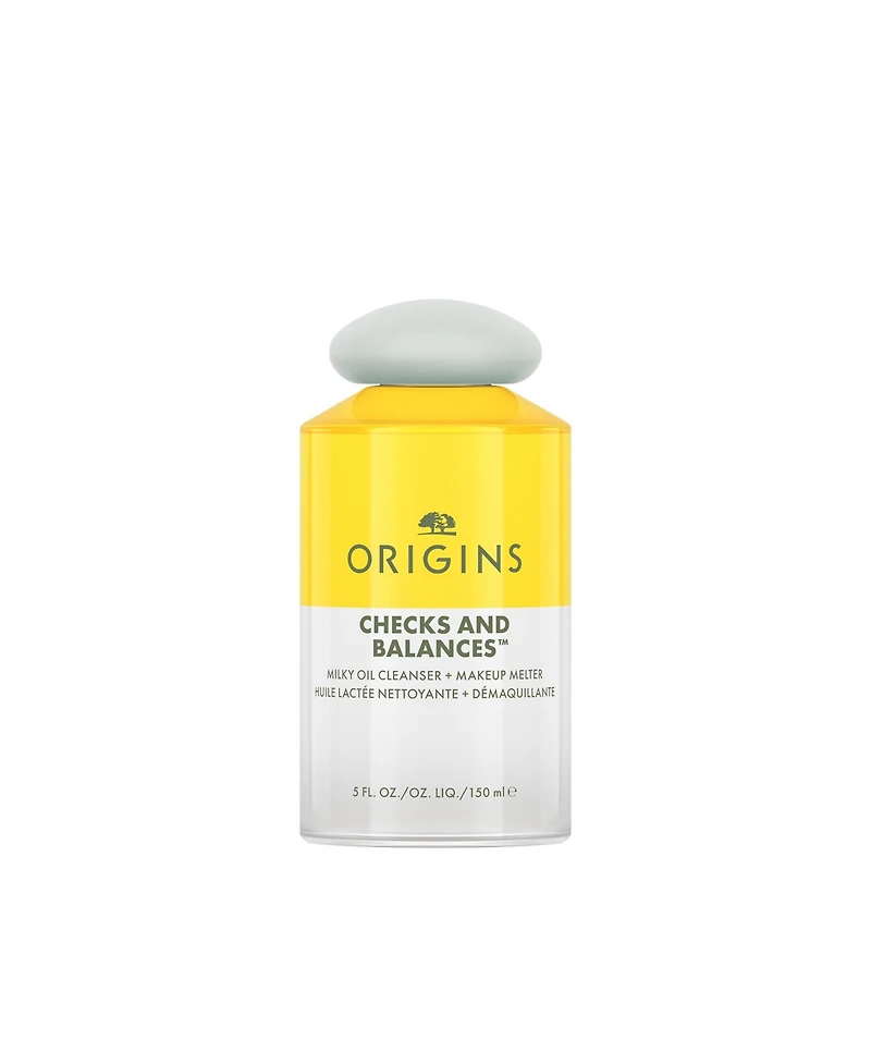 Origins Checks & Balances Milky Oil Cleanser + Makeup Melter, 5 oz.