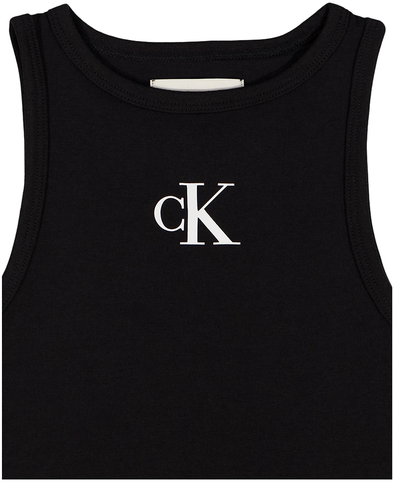 Calvin Klein Girls' 8-16 Sleeveless Pull-On Tank Top