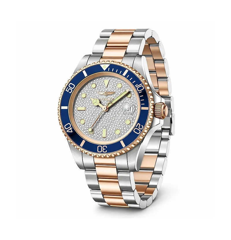 Invicta Men's 50290 Pro Diver Quartz PC32S Silver Dial Watch