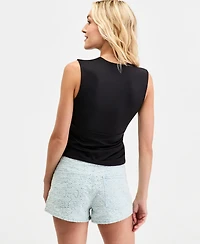 Bar Iii Women's Second Skin Sleeveless V-Neck Top, Macy's Exclusive