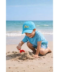 Bits & Bows Boys Little/Big Sea Turtle Baseball Hat