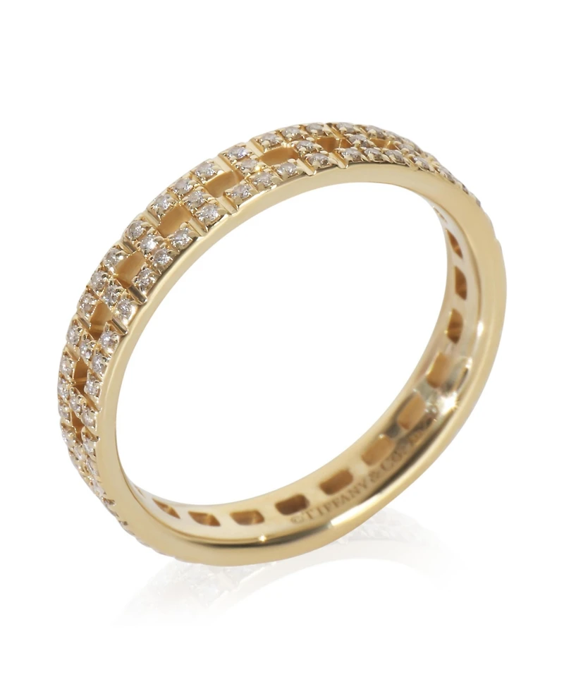 Pre-Owned Tiffany & Co Yellow Gold Tiffany T True Narrow Ring