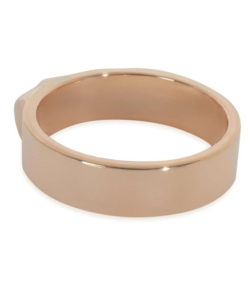 Pre-Owned Hermes Rose Gold Small Model Collier de Chien Ring