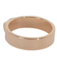 Pre-Owned Hermes Rose Gold Small Model Collier de Chien Ring