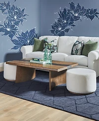 Cayden 14" Fabric Coffee Table Pouf