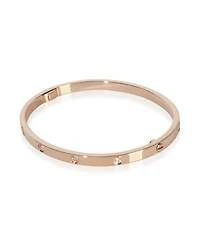Pre-Owned Cartier Rose Gold Diamond Small Model Love Bracelet