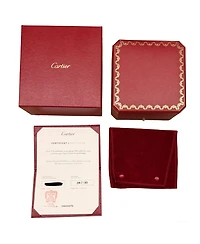 Pre-Owned Cartier Yellow Gold Diamond Small Model Love Bracelet