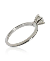 Pre-Owned Tiffany & Co 0.88 ct Round Brilliant Diamond Engagement Ring