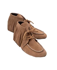 Forever & Always Shoes Women's Raux Leather Ankle Boots